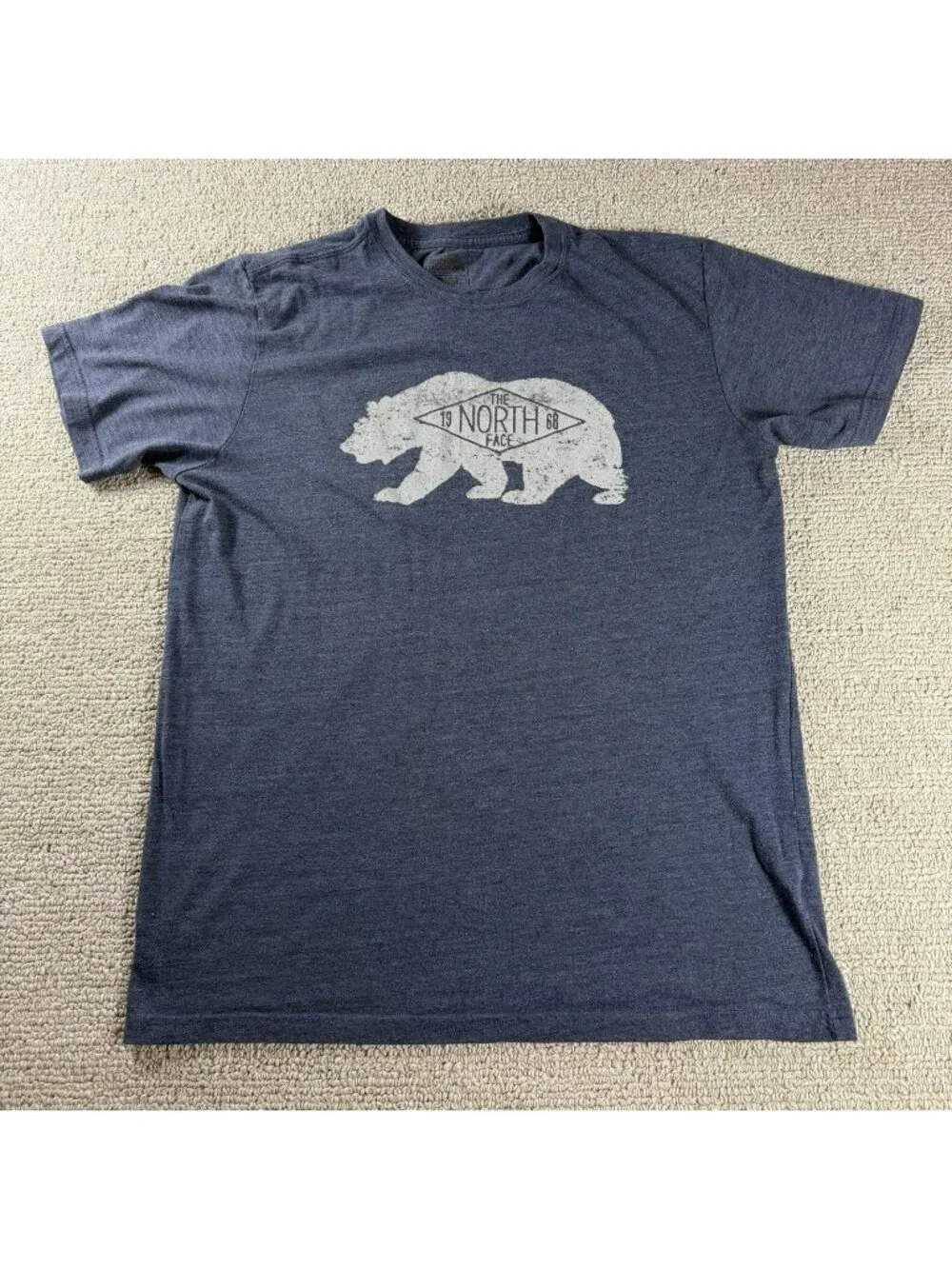 The North Face Bear Short Sleeve T-shirt Blue Men’s Size Large